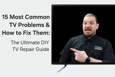 15 Most Common TV Problems & How to Fix Them: The Ultimate DIY TV Repair Guide