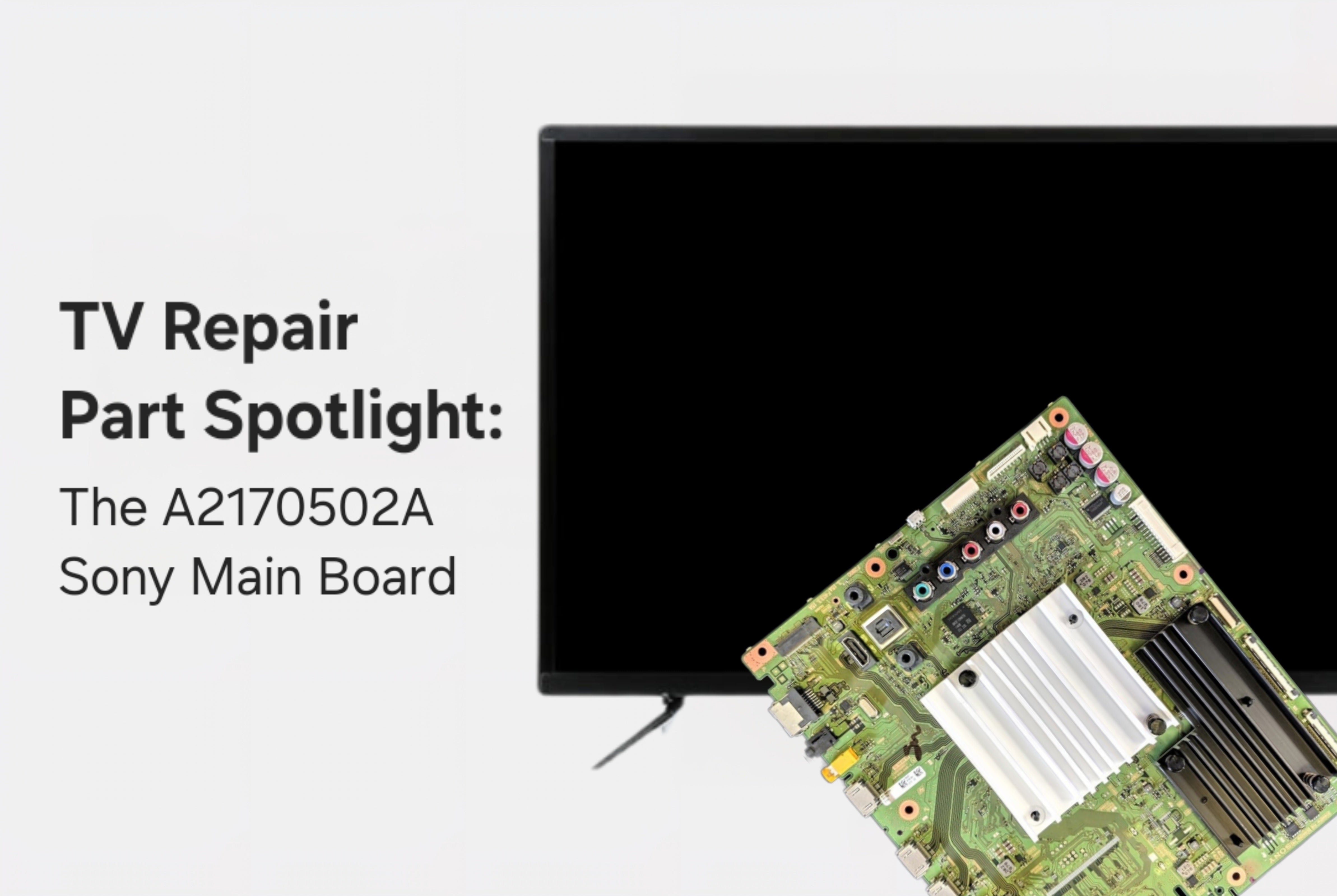 TV Repair Part Spotlight: The A-2170-502-A Sony Main Board – TV
