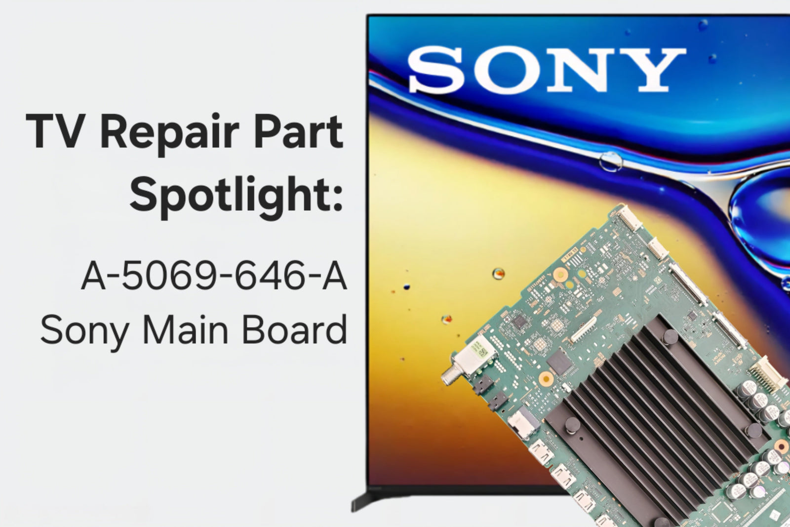 TV Repair Part Spotlight: The A-5069-646-A Sony Main Board
