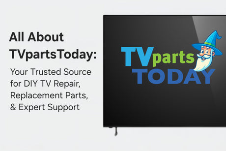 All About TVpartsToday: Your Trusted Source for DIY TV Repair, Replacement Parts, & Expert Support