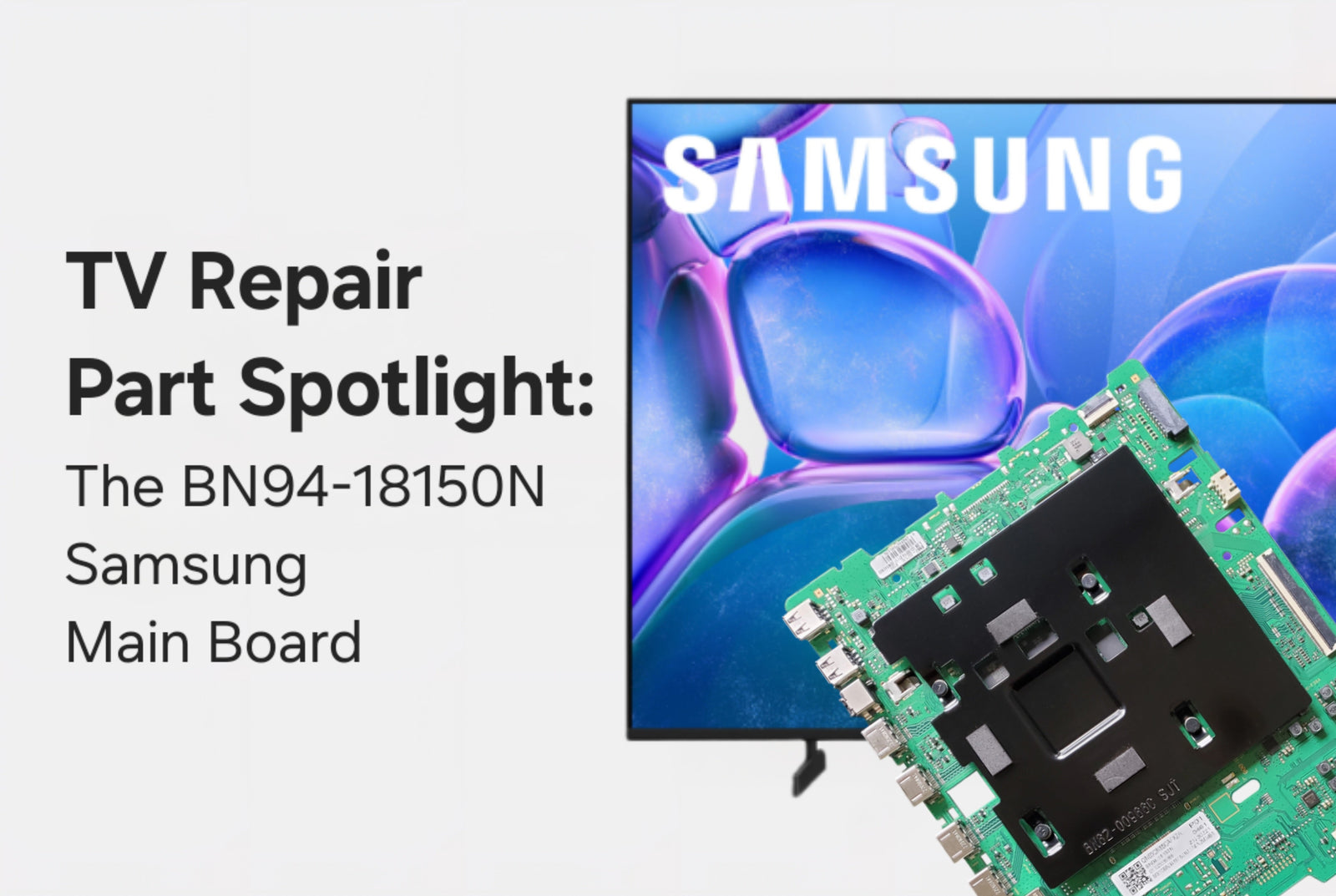 TV Repair Part Spotlight: The BN94-18150N Samsung Main Board