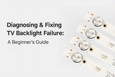 Diagnosing & Fixing TV Backlight Failure: A Beginner's Guide