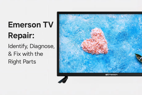 Emerson TV Repair: Identify, Diagnose, & Fix with the Right Parts