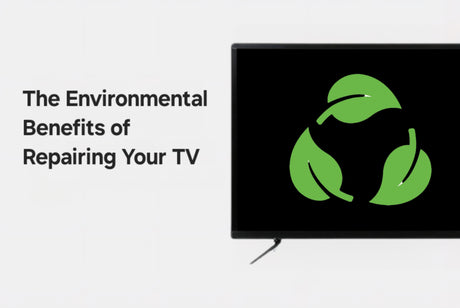 The Environmental Benefits of Repairing Your TV