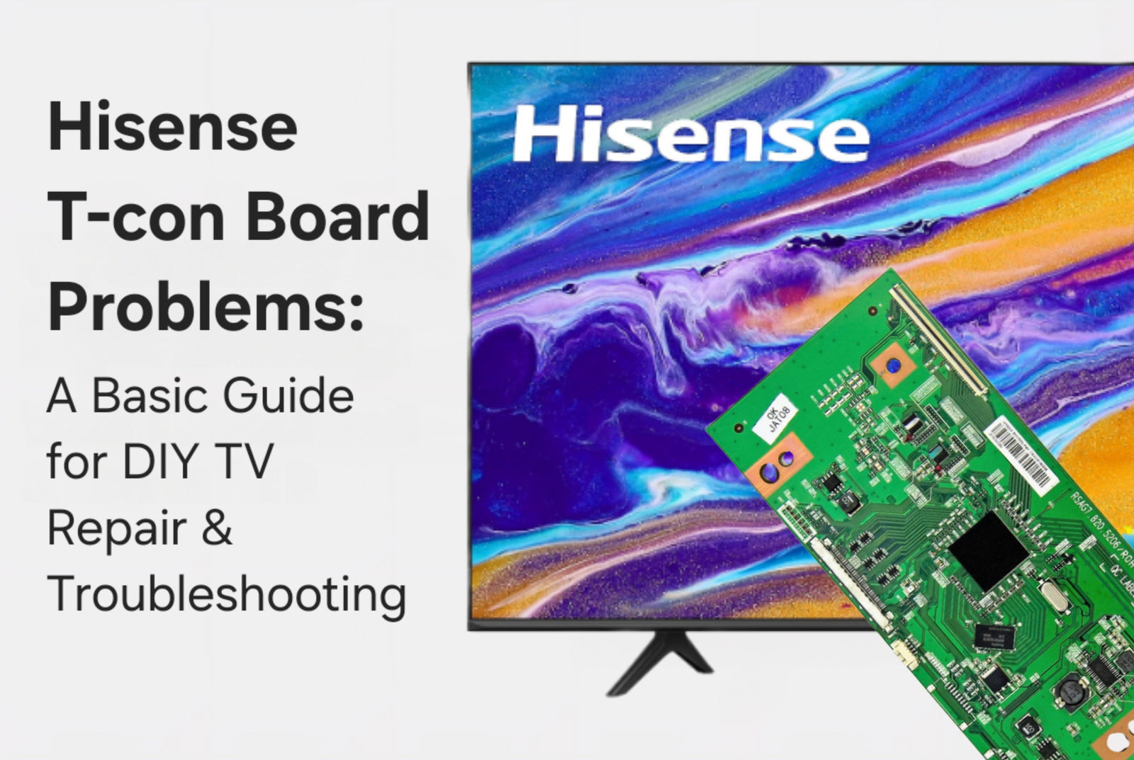 HiSense T-Con Board Issues: A Basic Guide for DIY TV Repair & Troubleshooting