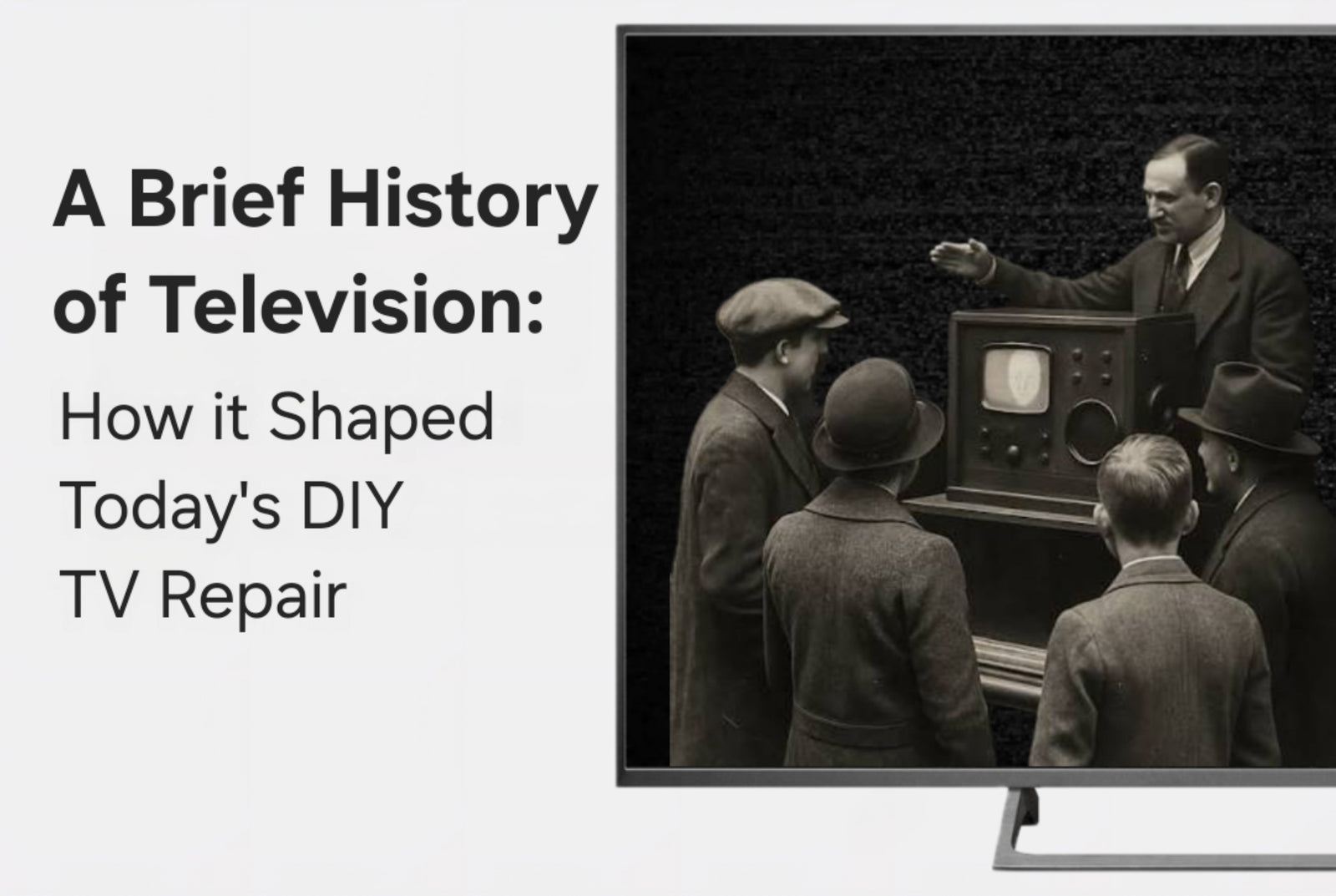 A Brief History of Television: How It Shaped Today’s DIY TV Repair