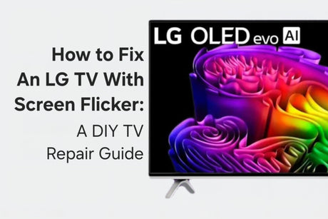 How To Fix An LG TV With Screen Flicker: A DIY TV Repair Guide