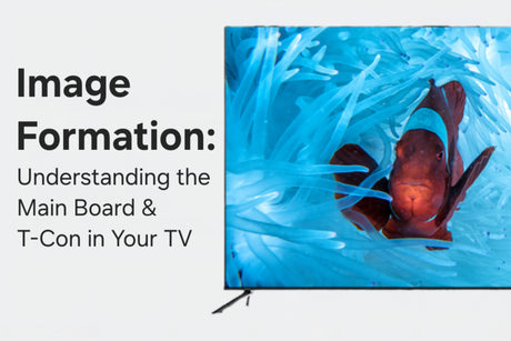 Image Formation: Understanding the Main Board & T-Con Board in Your TV