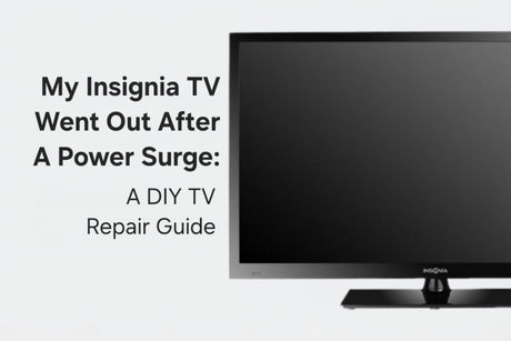 My Insignia TV Went Out After A Power Surge: A DIY TV Repair Guide