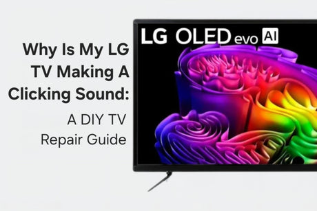Why Is My LG TV Making a Clicking Sound: A DIY TV Repair Guide
