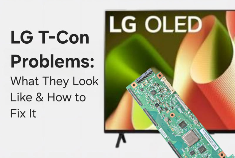LG T-con Board Problems: What They Look Like & How to Solve Them – TV ...