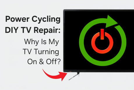 Power Cycling DIY TV Repair: Why Is My TV Turning On and Off?