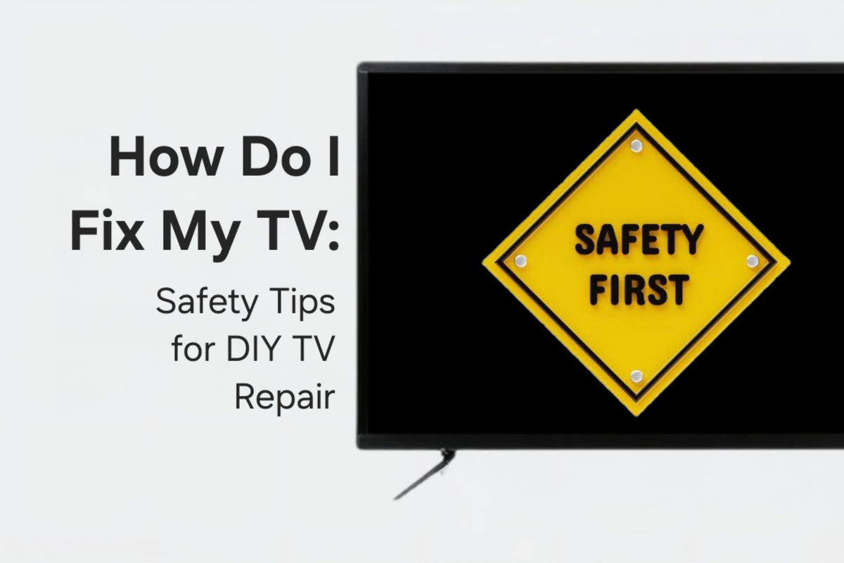 How Do I Fix My TV: Safety Tips for DIY TV Repair