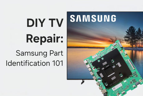 DIY TV Repair: Samsung Part Identification 101