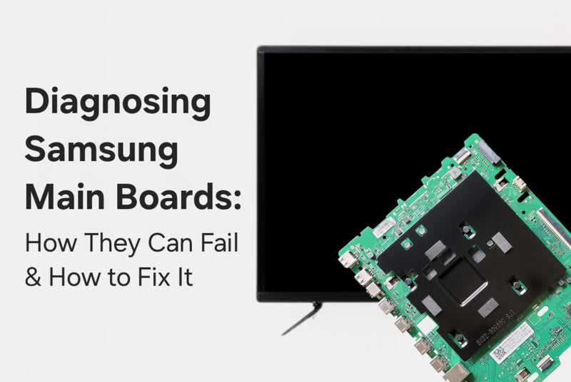 Diagnosing Samsung Main Boards: How They Can Fail & How to Fix It – TV ...