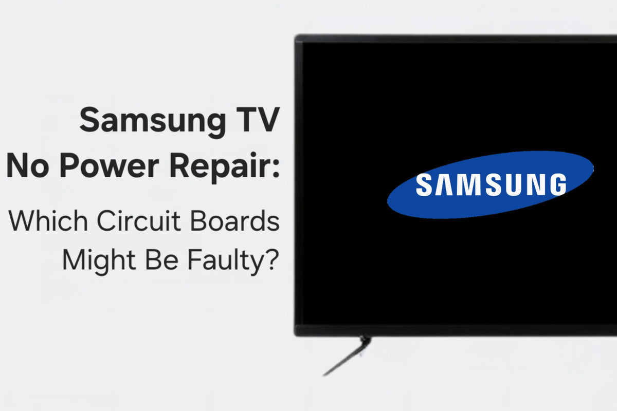 Samsung TV No Power Repair: Which Circuit Board Is Faulty?