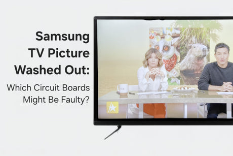 Samsung TV Picture Washed Out: Which Circuit Boards Might Be Faulty?