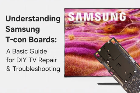 Understanding Samsung T-Con Boards: A Basic Guide for DIY TV Repair & Troubleshooting