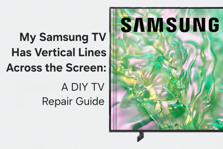 My Samsung TV Has Vertical Lines Across the Screen:  A DIY TV Repair Guide