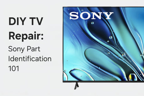 DIY TV Repair: Sony Part Identification 101