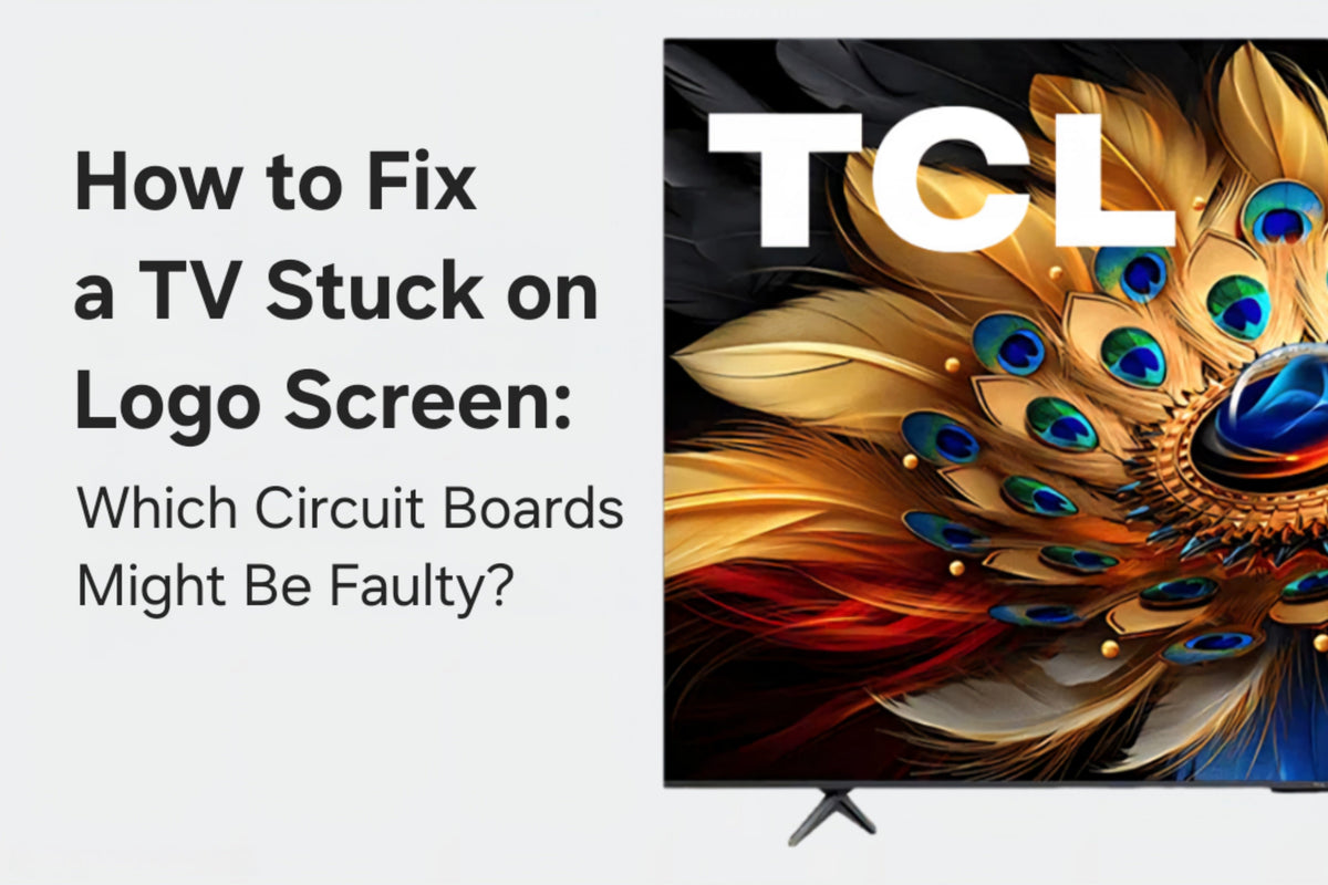 How To Fix A TV Stuck On Logo Screen: Which Circuit Board Might Be Faulty?