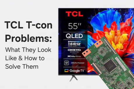TCL T-con Board Problems: What They Look Like & How to Solve Them