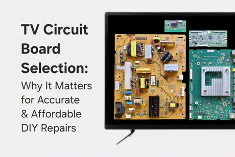 TV Circuit Board Selection: Why It Matters for Accurate & Affordable DIY Repairs