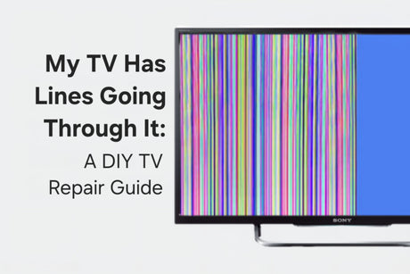 My TV Has Lines Going Through It: A DIY TV Repair Guide