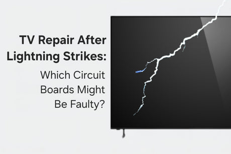 TV Repair After Lightning Strikes: Which Circuit Boards Might Be Faulty?