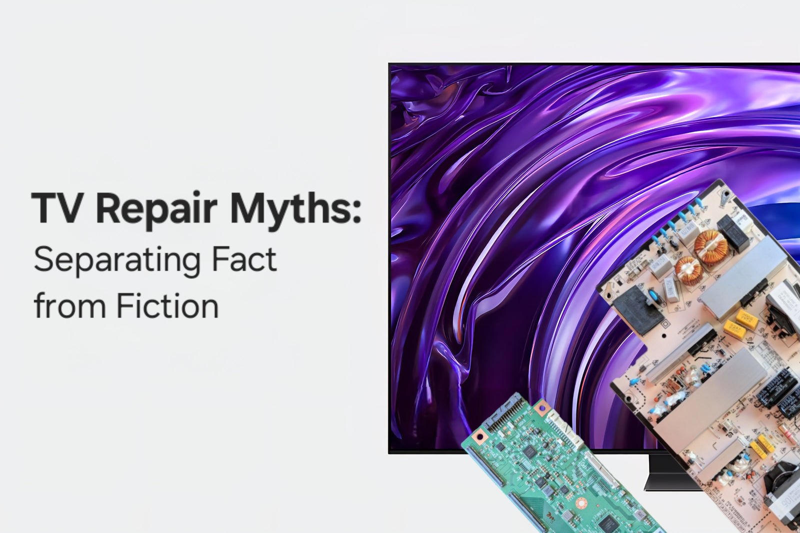 TV Repair Myths: Separating Fact from Fiction