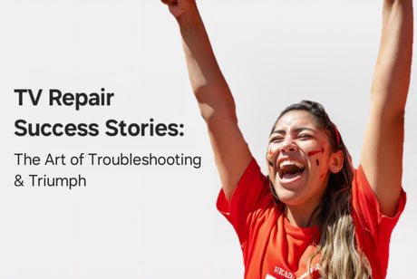 TV Repair Success Stories: The Art of Troubleshooting & Triumph