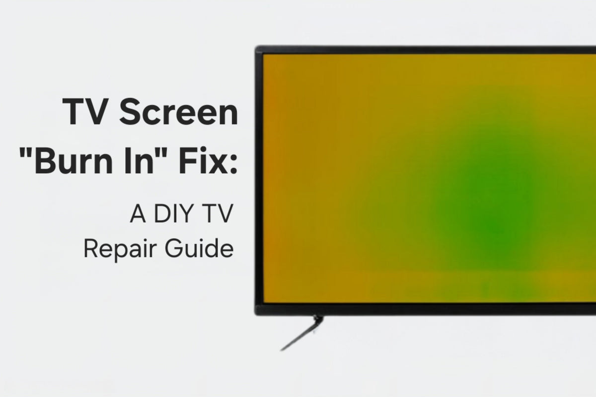 TV Screen Burn In Fix: A DIY TV Repair Guide