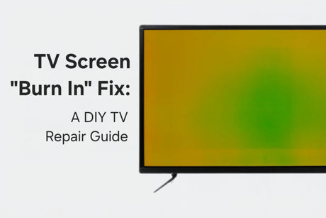 TV Screen Burn In Fix: A DIY TV Repair Guide