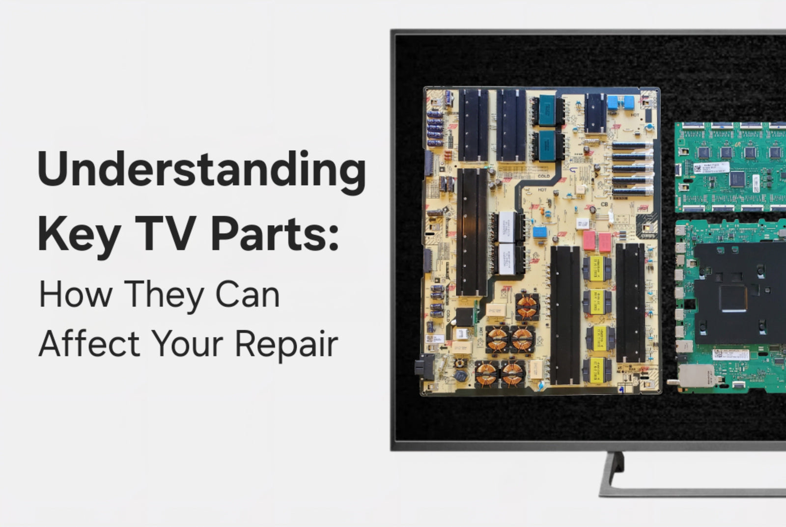 Understanding Key TV Parts: How They Can Affect Your Repair