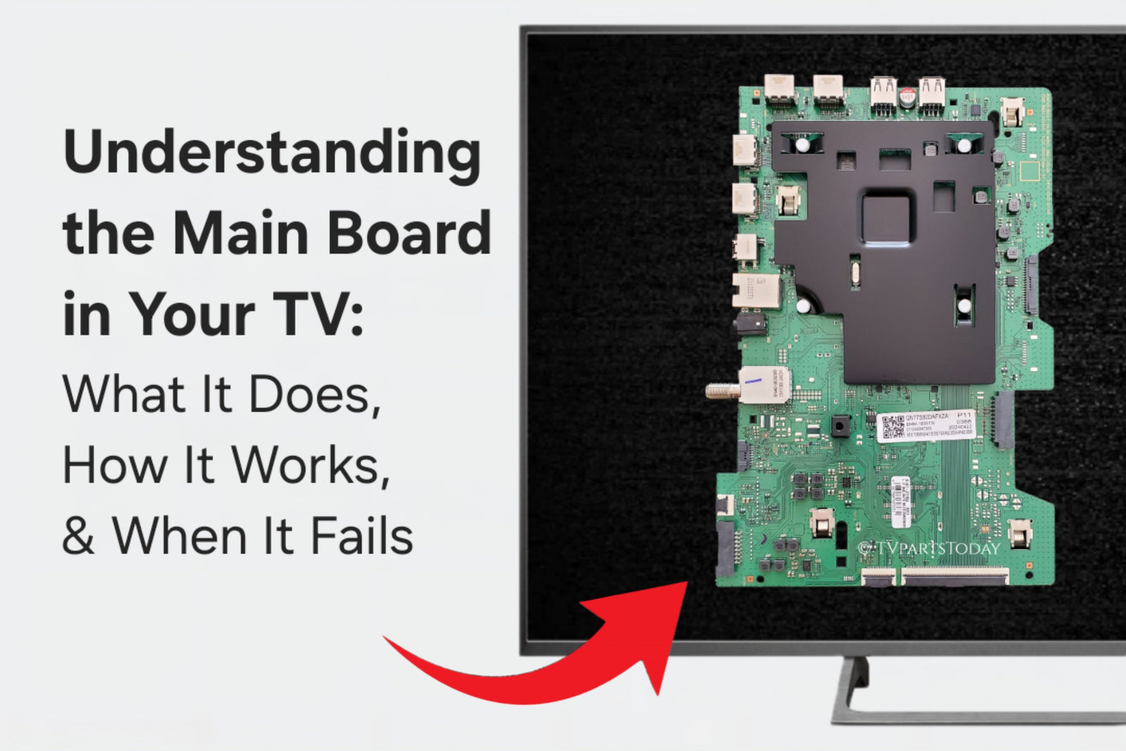 Understanding the Main Board in Your TV: What It Does, How It Works, & When It Fails