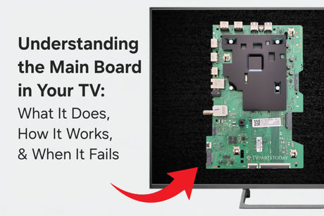 Understanding the Main Board in Your TV: What It Does, How It Works, & When It Fails