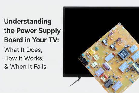 Understanding the Power Supply Board in Your TV: What It Does, How It Works, & When It Fails