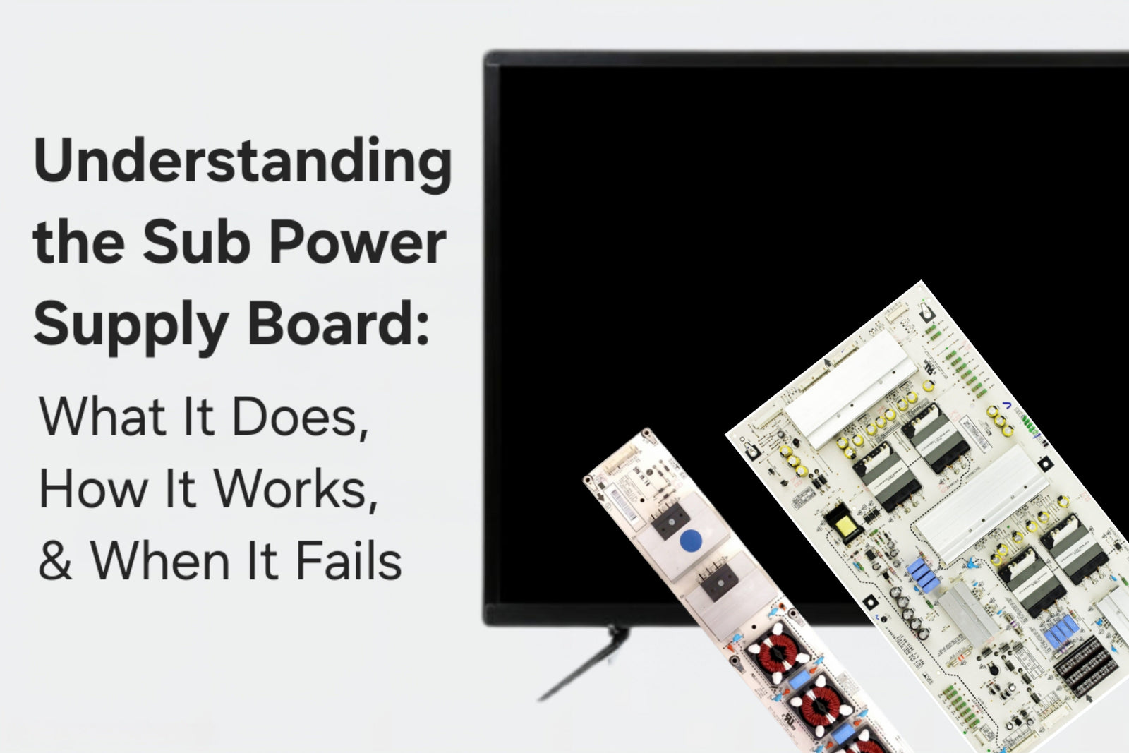 Understanding the Sub Power Supply in Your TV: What It Does, How It Works, & When It Fails