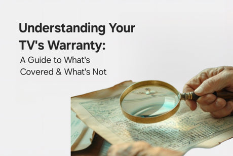 Understanding Your TV Warranty: A Guide to What’s Covered & What’s Not