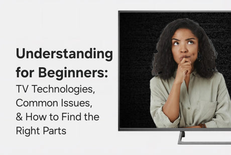 Understanding for Beginners: TV Technologies, Common Issues, & How to Find the Right Parts