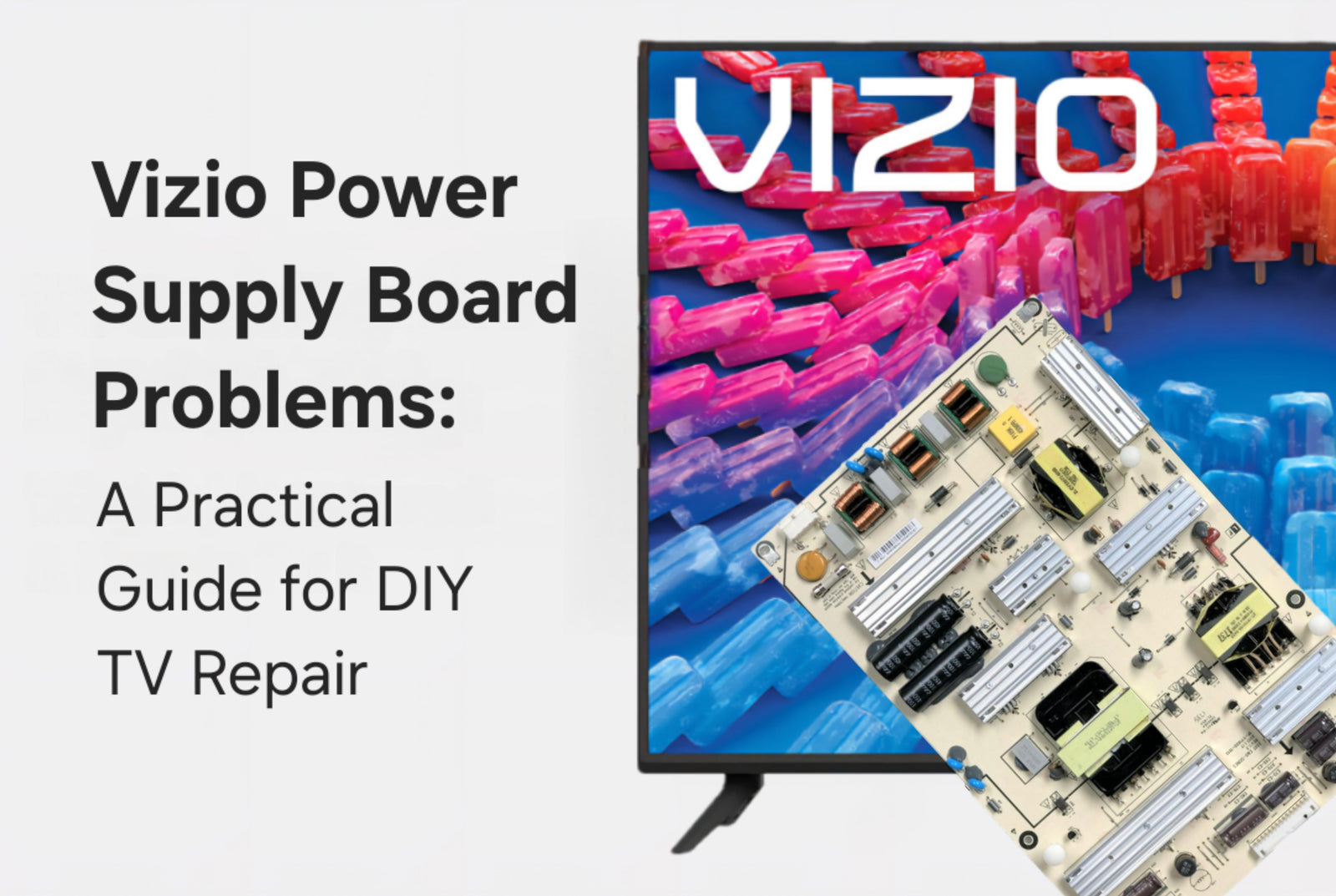 Vizio Power Supply Board Problems: A Practical Guide for DIY TV Repair