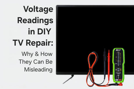 Voltage Readings in DIY TV Repair: Why & How They Can Be Misleading