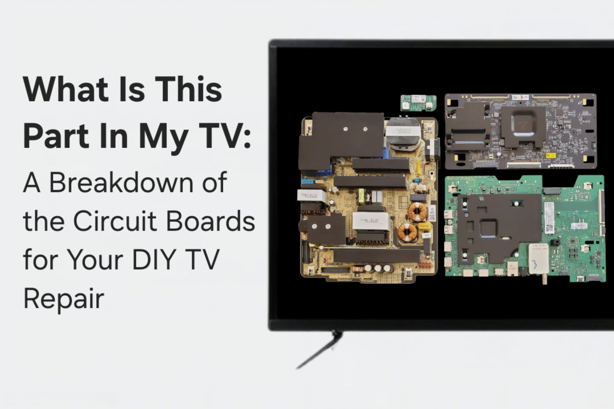 What Is This Part In My TV: A Breakdown of the Circuit Boards for Your ...