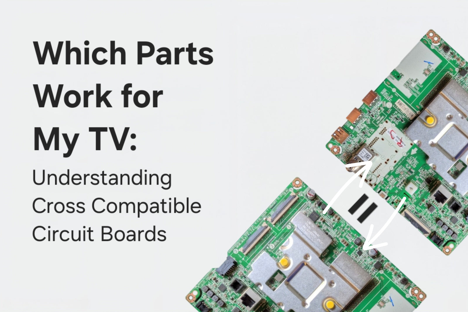 Which Parts Work for My TV: Understanding Cross Compatible Circuit Boards