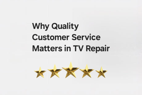 Why Quality Customer Service Matters in TV Repair
