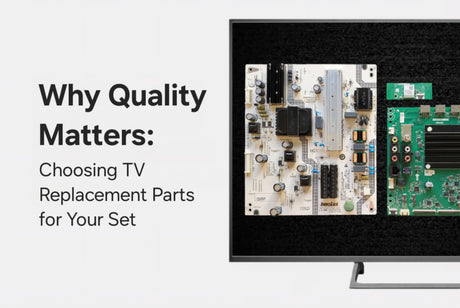 Why Quality Matters: Choosing TV Replacement Parts for Your Set