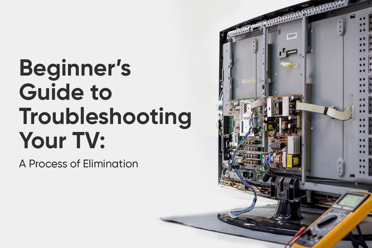 Beginner’s Guide to Troubleshooting Your TV: A Process of Elimination
