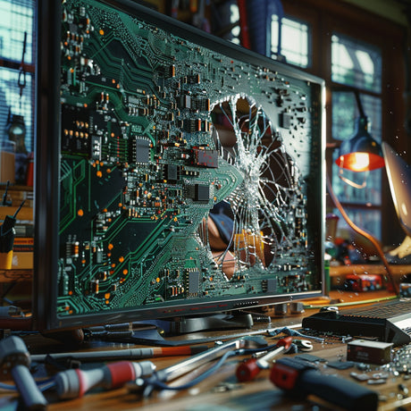 Is It DIY-Fixable? Assessing the Possibility of Repairing a Cracked TV Screen at Home