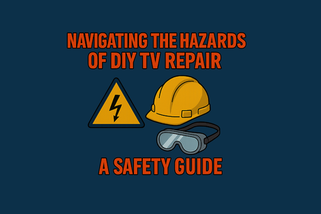 Navigating the Hazards of DIY TV Repair: A Safety Guide