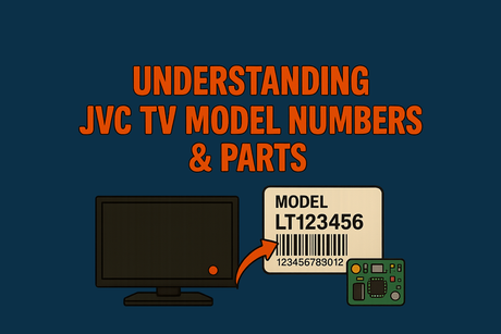 Understanding JVC TV Model Numbers & Parts